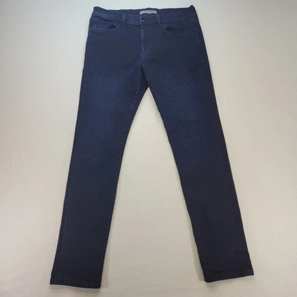 Joe's Jeans Mens 34x33 Blue The Slim Fit Straight Leg Stretch Dark Wash Denim - Picture 1 of 12